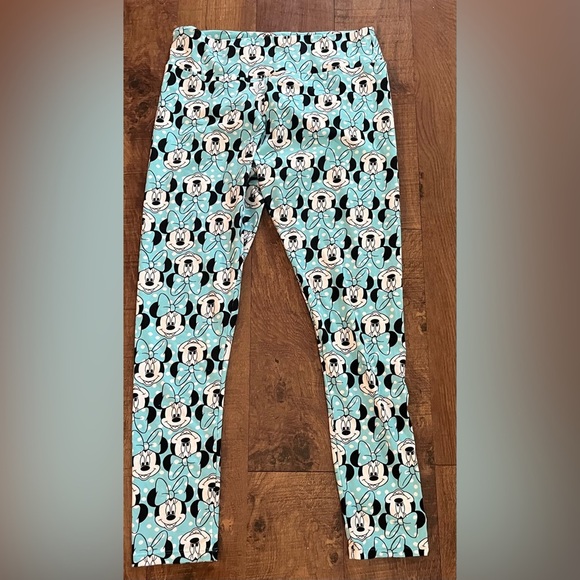 Lularoe Disney Minnie Mouse leggings tall & curvy - Picture 4 of 5